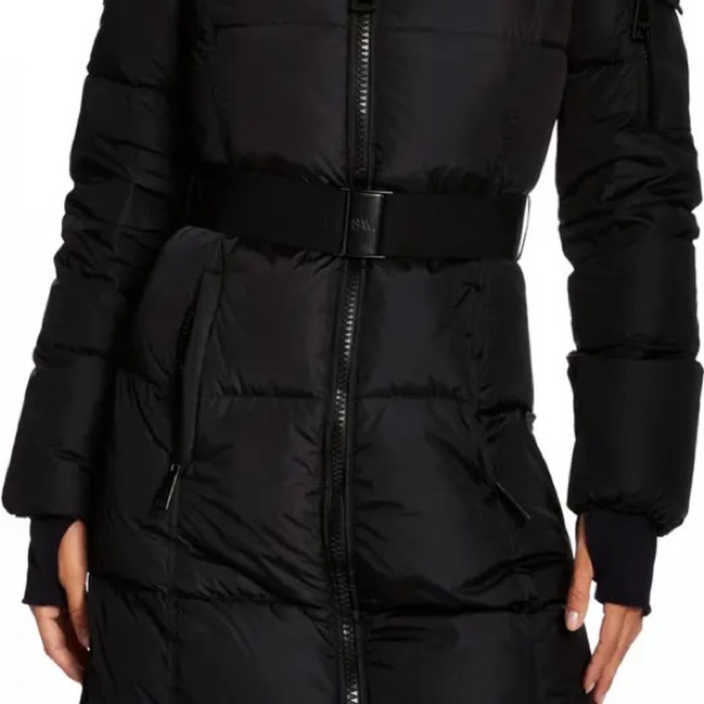 SAM Noho Long Down Puffer Coat Size Medium